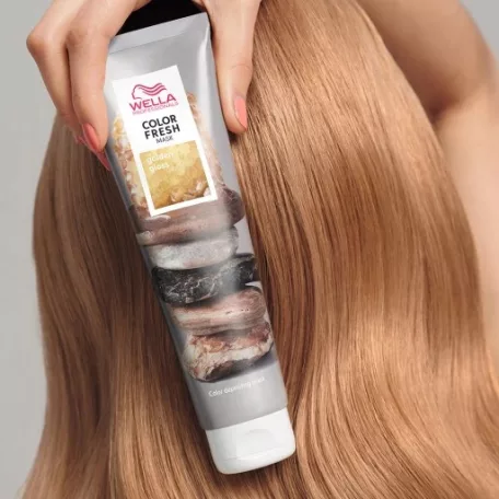Wella Color Fresh Mask - golden gloss - színezett hajmaszk 150 ml