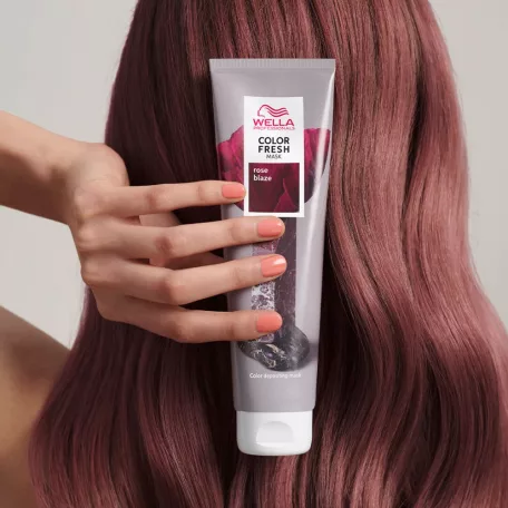Wella Color Fresh Mask - rose blaze - színezett hajmaszk 150 ml