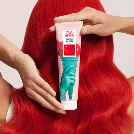Wella Color Fresh Mask - red - színezett hajmaszk 150 ml