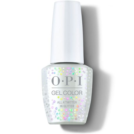 OPI Gel Color - M13 All A'Twitter in Glitter - géllakk 15 ml