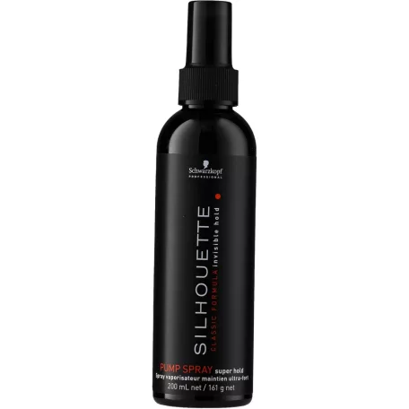 SILHOUETTE Pump Spray Super Hold szuper erős pumpás hajlakk 200 ml