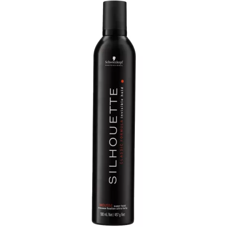 SILHOUETTE Mousse Super Hold szuper erős hajhab 500 ml