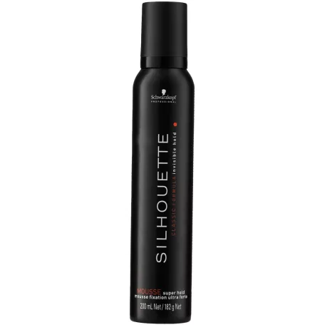 SILHOUETTE Mousse Super Hold szuper erős hajhab 200 ml