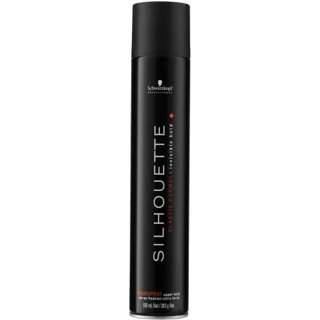 SILHOUETTE Hairspray Super Hold szuper erős hajlakk 500 ml