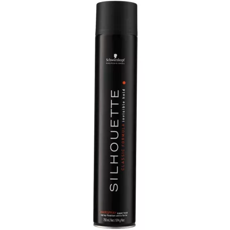 SILHOUETTE Hairspray Super Hold szuper erős hajlakk 750 ml