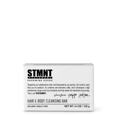   STMNT Hair & Body Cleansing Bar - tisztító szappan hajra és testre - 125 g
