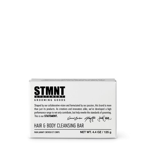 STMNT Hair & Body Cleansing Bar - tisztító szappan hajra és testre - 125 g