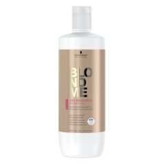   Schwarzkopf BLONDME All Blondes Rich Shampoo vastagszálú szőke hajra sampon 1000 ml