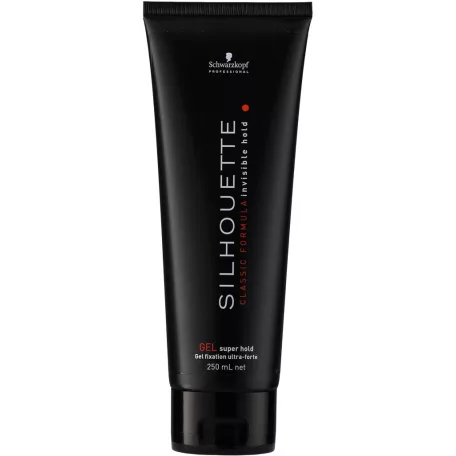 SILHOUETTE Gel Super Hold szuper erős hajzselé 250 ml
