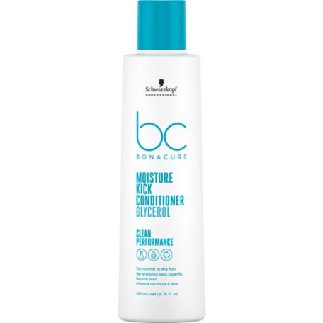 Schwarzkopf BONACURE - Moisture Kick GLYCEROL Conditioner - hidratáló balzsam - 200 ml