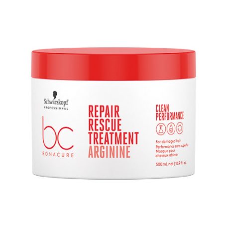 Schwarzkopf BONACURE - Repair Rescue ARGININE Treatment - regeneráló pakolás - 500 ml