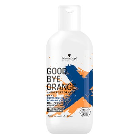 Schwarzkopf Good By ORANGE - Neutralizing Bonding Wash - színsemlegesítő sampon - 300 ml