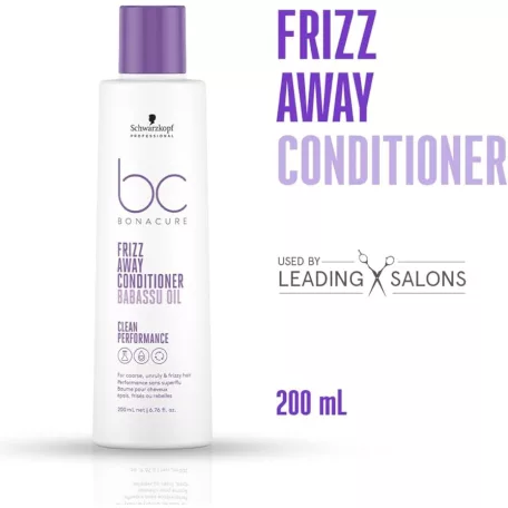Schwarzkopf Bonacure Frizz Away kondícionáló - 200ml