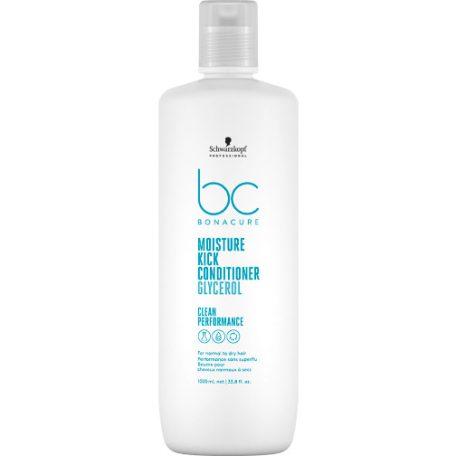 Schwarzkopf BONACURE - Moisture Kick GLYCEROL Conditioner - hidratáló balzsam - 1000 ml