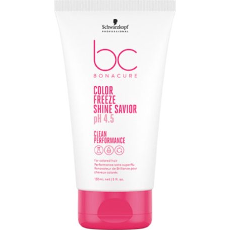 Schwarzkopf BONACURE - Color Freeze pH 4.5 Shine Savior - színvédő hajerősítő - 150 ml
