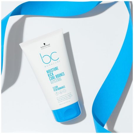 Schwarzkopf BONACURE - Moisture Kick GLYCEROL Curl Bounce - göndörítő krém - 150 ml