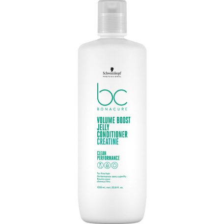 Schwarzkopf BONACURE - Volume Boost CREATINE Jelly Conditioner - volumennövelő balzsam - 1000 ml