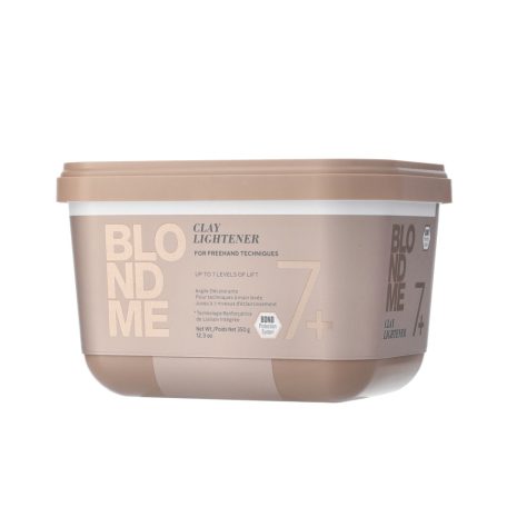 Schwarzkopf BLONDME Clay Lightener For Freehand Techniques 7+ szőkítőpor 350 g