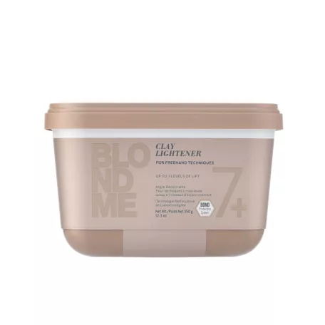 Schwarzkopf BLONDME Clay Lightener For Freehand Techniques 7+ szőkítőpor 350 g