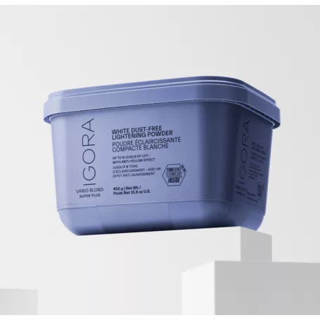 SCHWARZKOPF IGORA Vario Blond Super Plus fehér pormentes világosító por 450 g