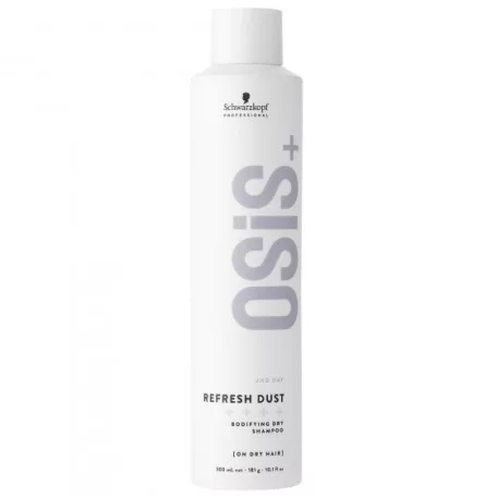 Schwarzkopf OSIS+ REFRESH DUST - Volumennövelő száraz sampon 300 ml