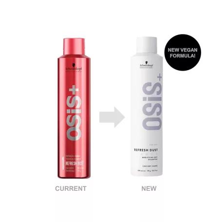 Schwarzkopf OSIS+ REFRESH DUST - Volumennövelő száraz sampon 300 ml