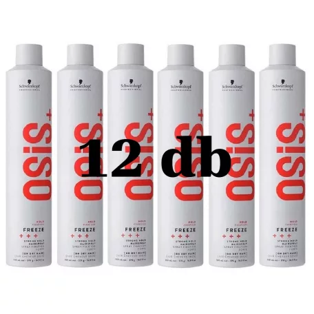 Schwarzkopf OSIS+ Freeze 12db  - Strong Hold Hairspray - 500 ml