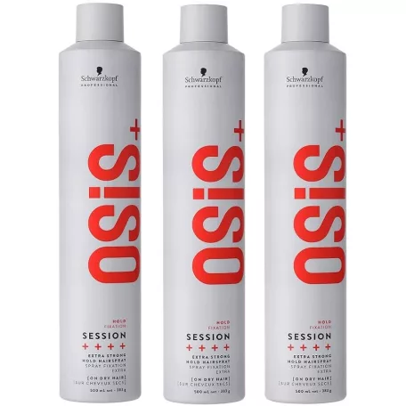 Schwarzkopf OSIS+ Session 3db  szupererős tartást adó hajlakk 500 ml