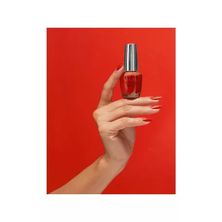 OPI Infinite Shine 2 - L131 Knock'Em Red - féltartós körömlakk 15 ml