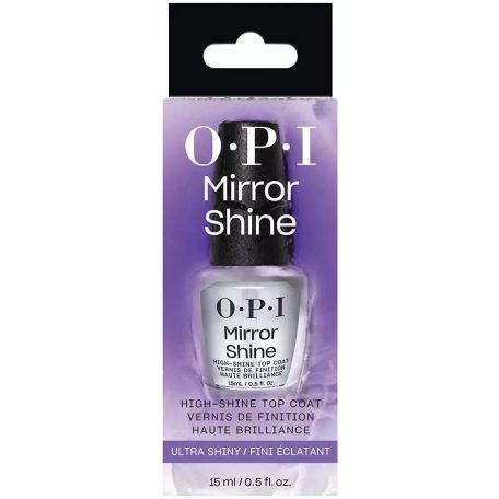 OPI Top Coat - Mirror Shine - magas ragyogású fedőlakk - 15 ml