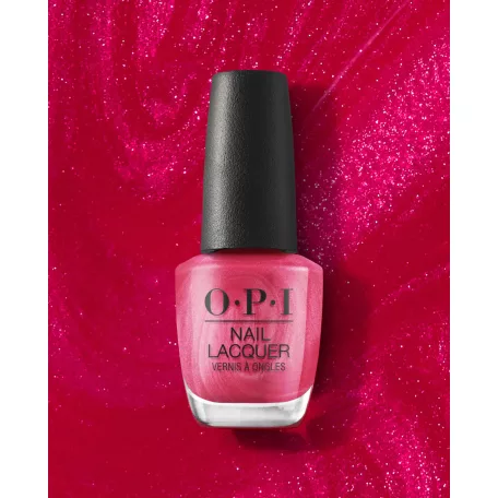 OPI Nail Lacquer - F014 Cyber Cherry - körömlakk 15 ml