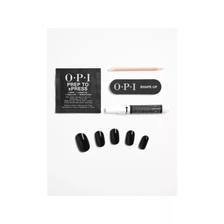 OPI xPRESS/ON - Lady In Black - classic műköröm