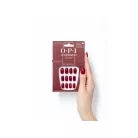OPI xPRESS/ON - Big Apple Red - classic műköröm