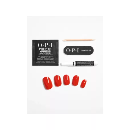 OPI xPRESS/ON - Strawberry Margarita - classic műköröm