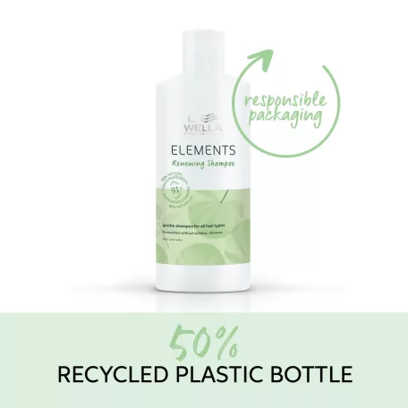WELLA ELEMENTS Renewing Shampoo hajmegújító sampon 500 ml