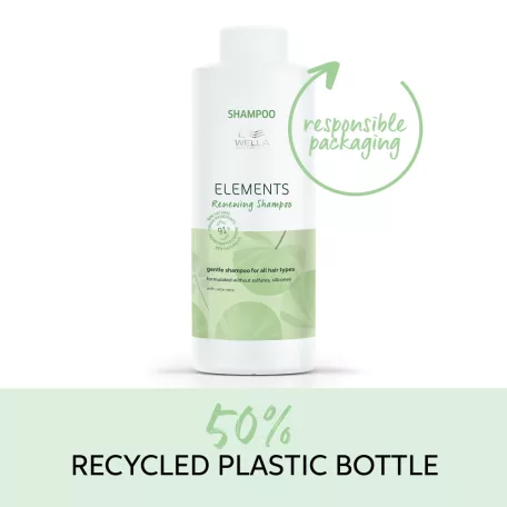 WELLA ELEMENTS Renewing Shampoo hajmegújító sampon 1000 ml