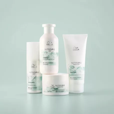 Wella - Nutri Curls - Curlixir Balm - hajban maradó krém - 150 ml