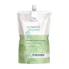   WELLA ELEMENTS Calming Shampoo nyugtató sampon Utántöltő 1000 ml