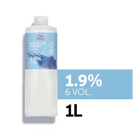 Welloxon Perfect Pastel 1+2 oxidációs emulzió 6 vol 1,9 % 1000 ml