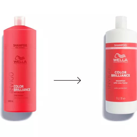 WELLA INVIGO Color Brilliance színvédő sampon normál/vékonyszálú hajra 1000 ml