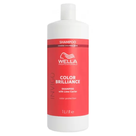 WELLA INVIGO Color Brilliance Coarse színvédő sampon vastagszálú hajra 1000 ml