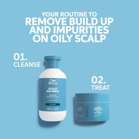 WELLA INVIGO Scalp Balance Oily Scalp - sampon zsíros fejbőrre 300 ml