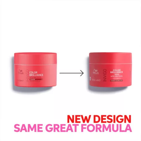 WELLA INVIGO Color Brilliance színvédő maszk vastagszálú hajra 500 ml