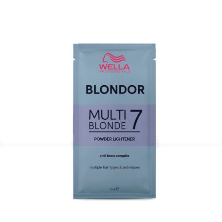 WELLA Blondor Multi Blonde 7 szőkítőpor csomag -  30g