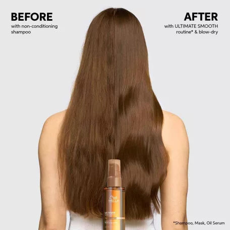 WELLA Ultimate Smooth Miracle Oil Serum - tápláló hajolaj - 30 ml