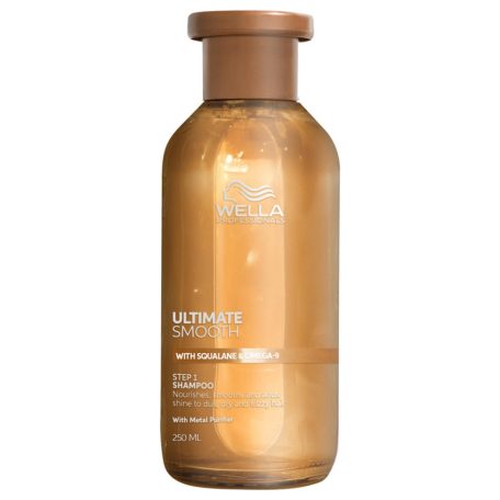 WELLA Ultimate Smooth Shampoo - tápláló sampon - 250 ml
