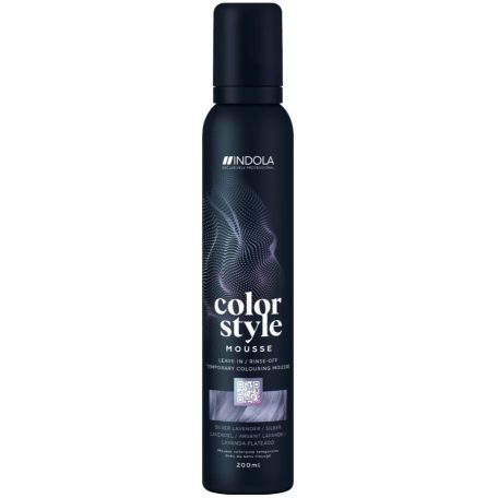 INDOLA Color Style Mousse - Silver Lavender színezett kondicionáló 200 ml