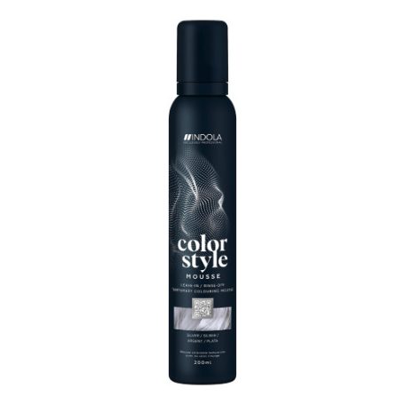 INDOLA Color Style Mousse - Silver színezett kondicionáló 200 ml