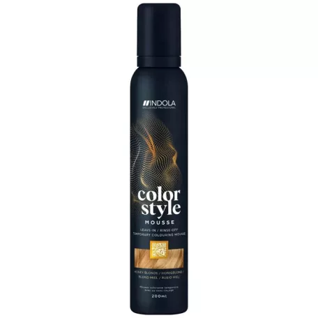 INDOLA Color Style Mousse - Honey Blonde színezett kondicionáló 200 ml
