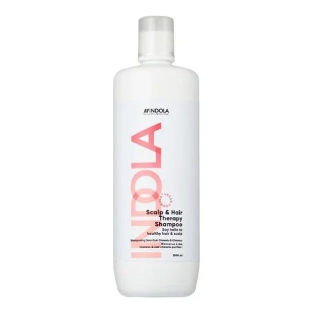 INDOLA SCALP & HAIR THERAPY Shampoo kezelt hajra és korpás fejbőrre 1000 ml